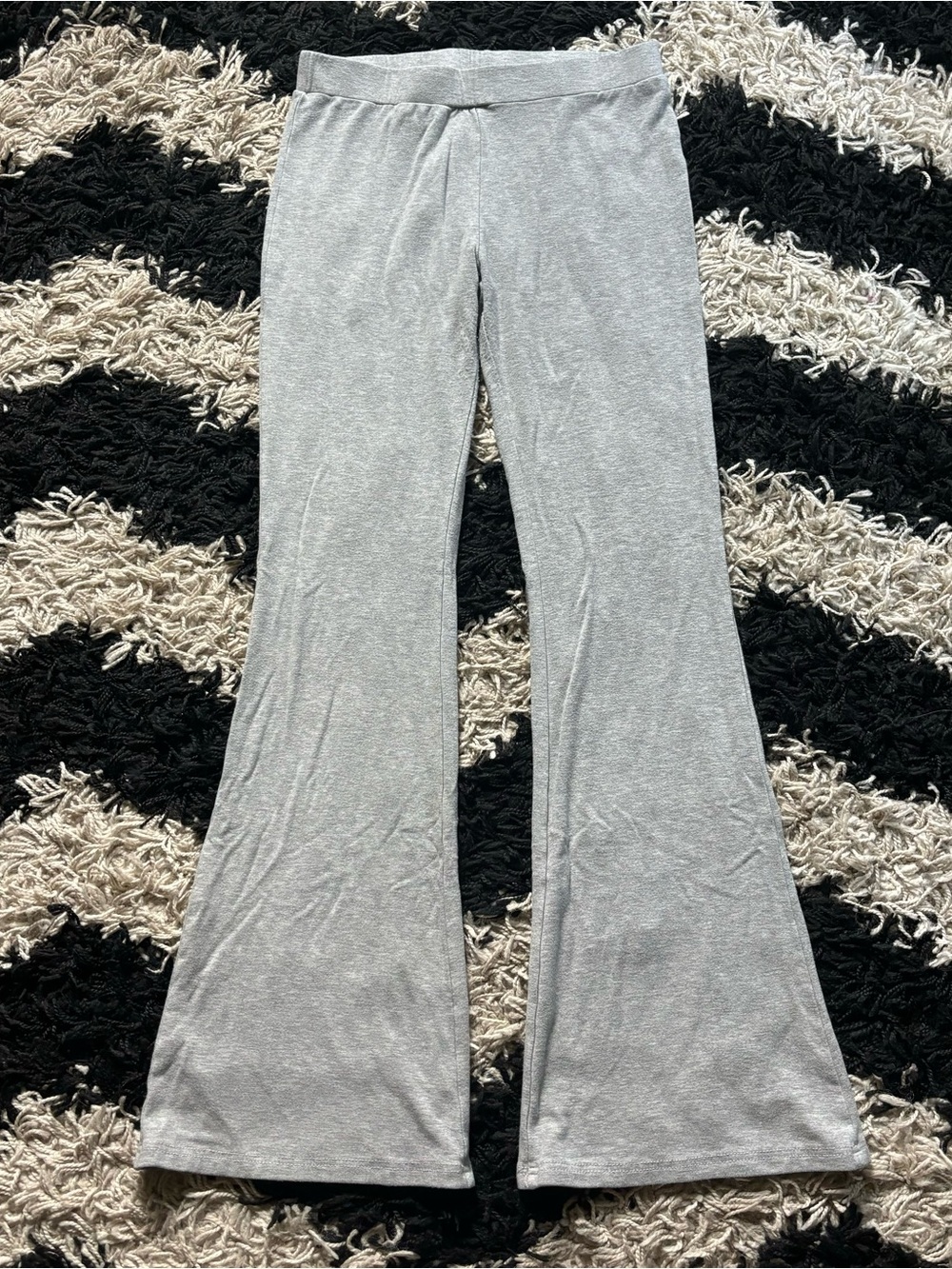 Pilates Princess Low Rise Grey Flare Leggings